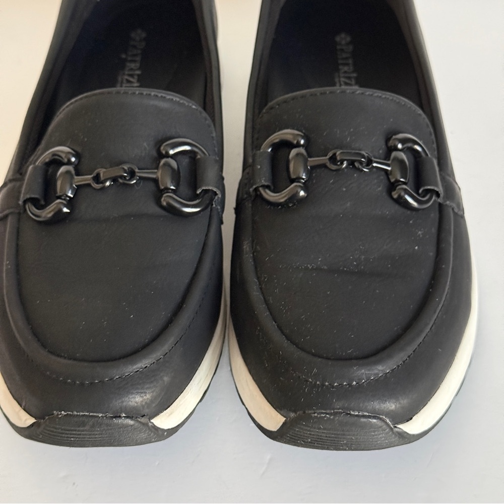 Patrizia Women's Annaliese Slip-On Loafers Black Size 8.5 - Picture 3 of 10